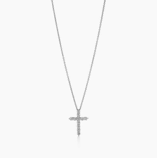 Cross Necklace - Silver