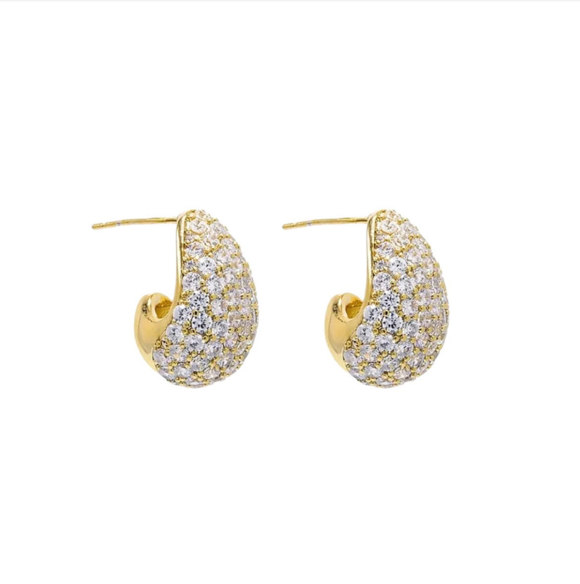 Pianto Earrings - Gold