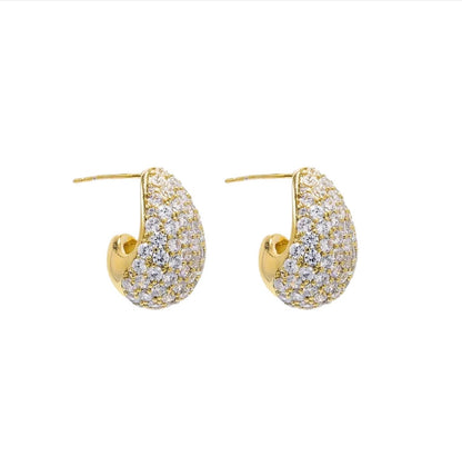 Pianto Earrings - Gold