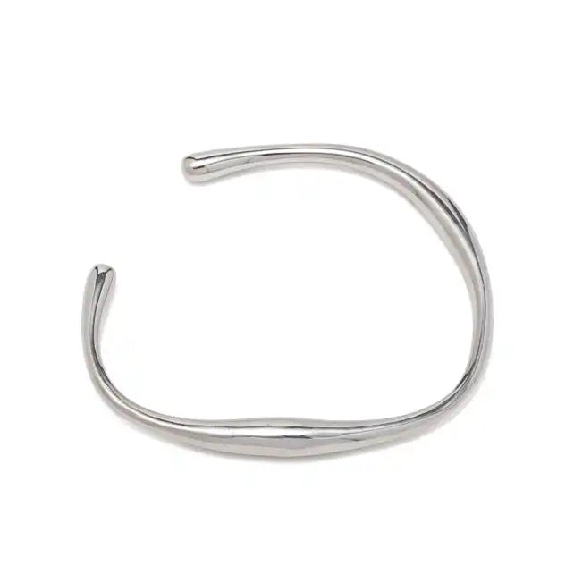 Avani Bangle - Silver