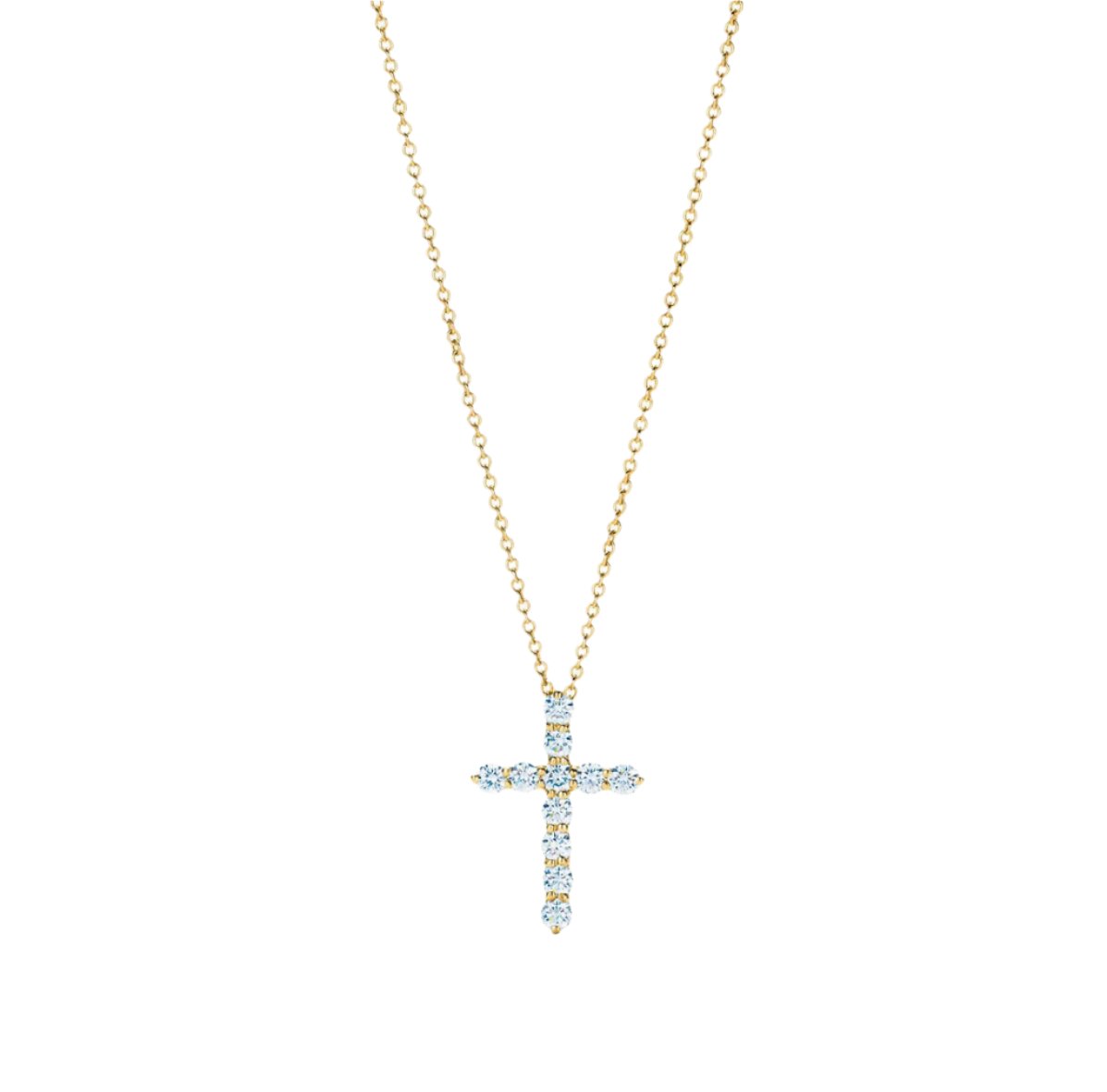 Cross Necklace - Gold