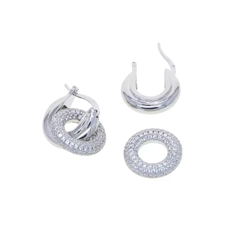 Elnora Earrings - Silver