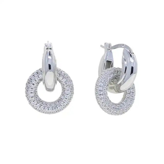 Elnora Earrings - Silver