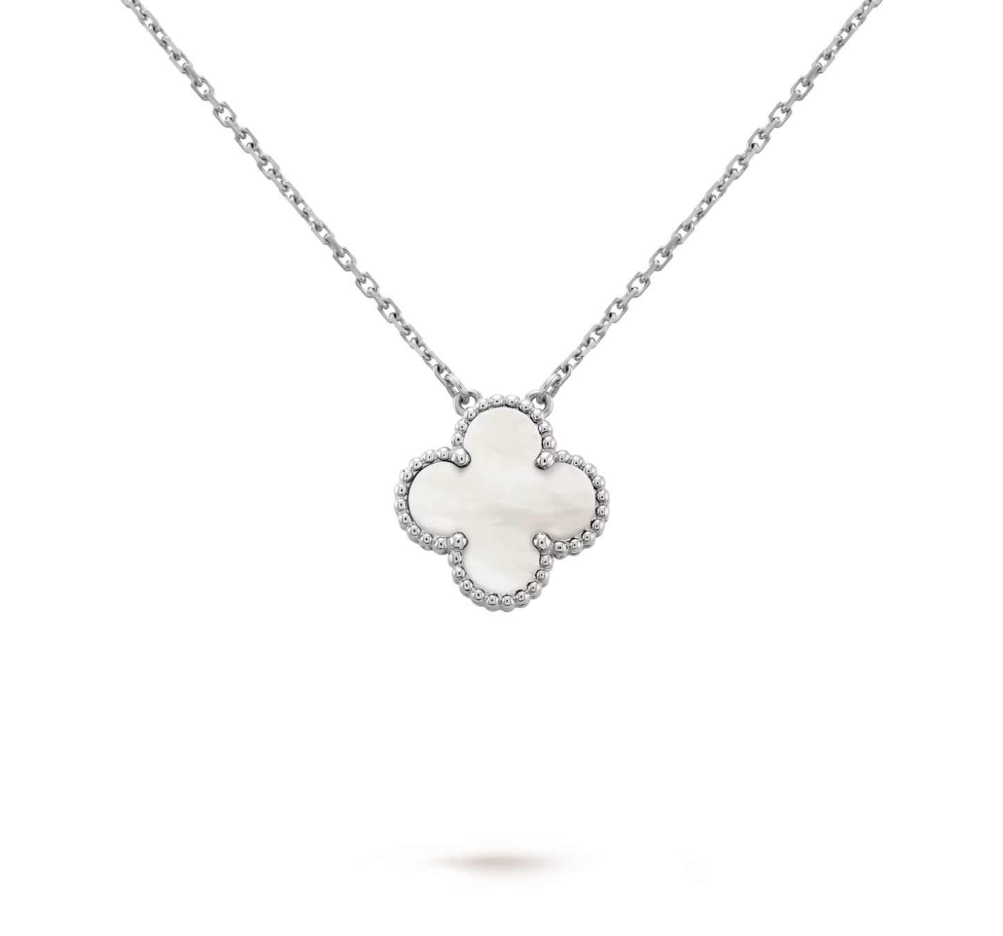 White Clover Necklace - Silver