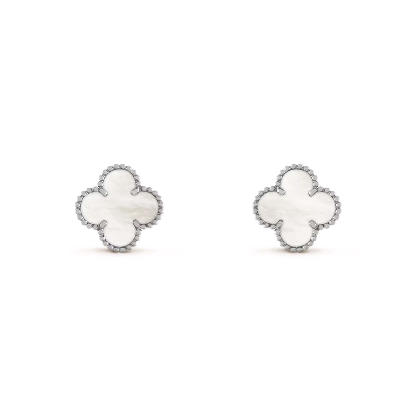 The White Clover Earrings - Silver